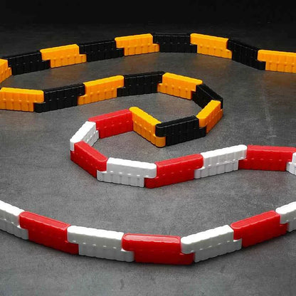 RC Car Road Barriers Remote Control Car Accessories Drifting Race Track Barrier Traffic Splicing Stereo Roadblock Traffic Scene