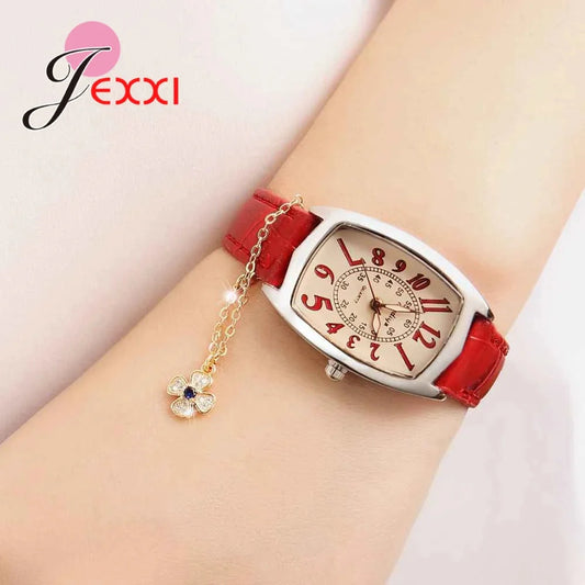 Wide Use Jewelry For Women 925 Sterling Silver Collection With Watch Necklace Bracelet Beautifully Gift For Female Accessory