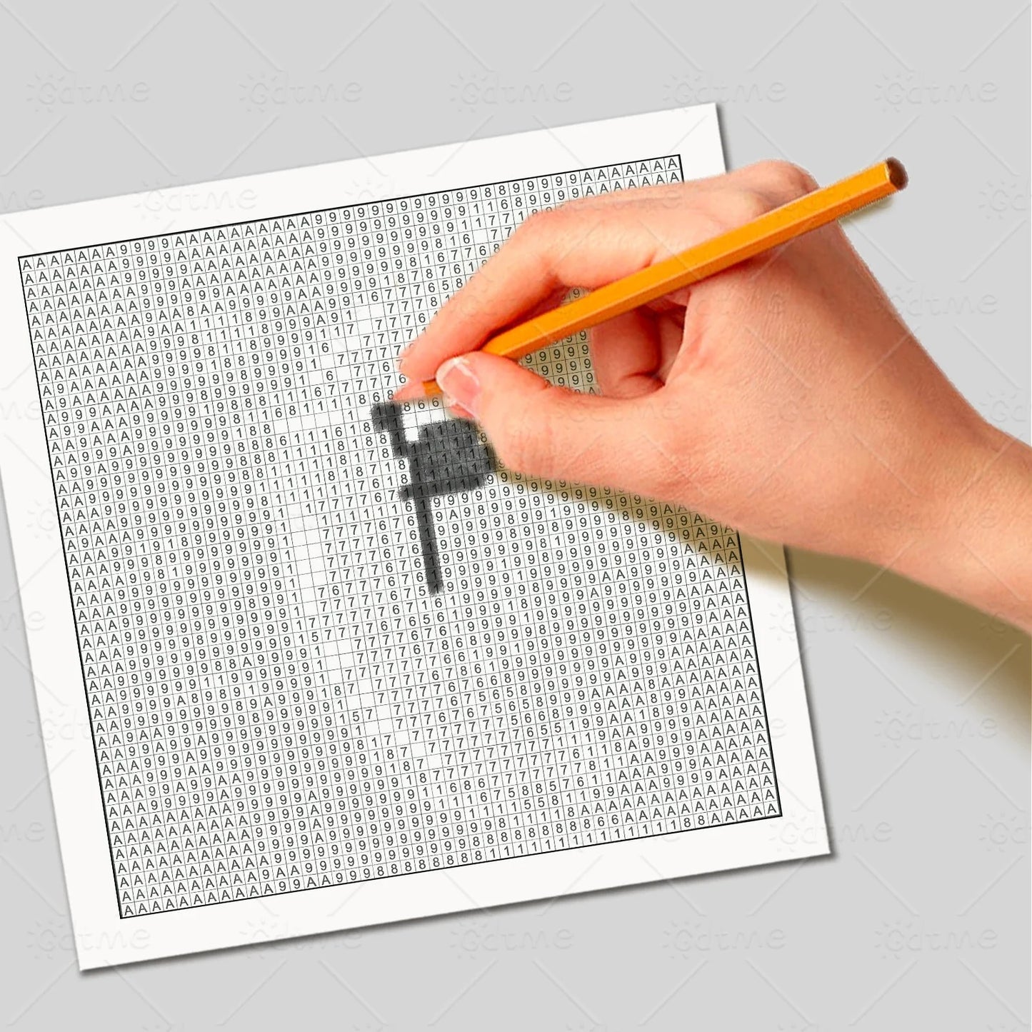 NUMBER PUZZLE COLOR BY NUMBER Coloring Book for Adult and Teen Featuring Relieve Stress Kill Time DIY Painting Drawing
