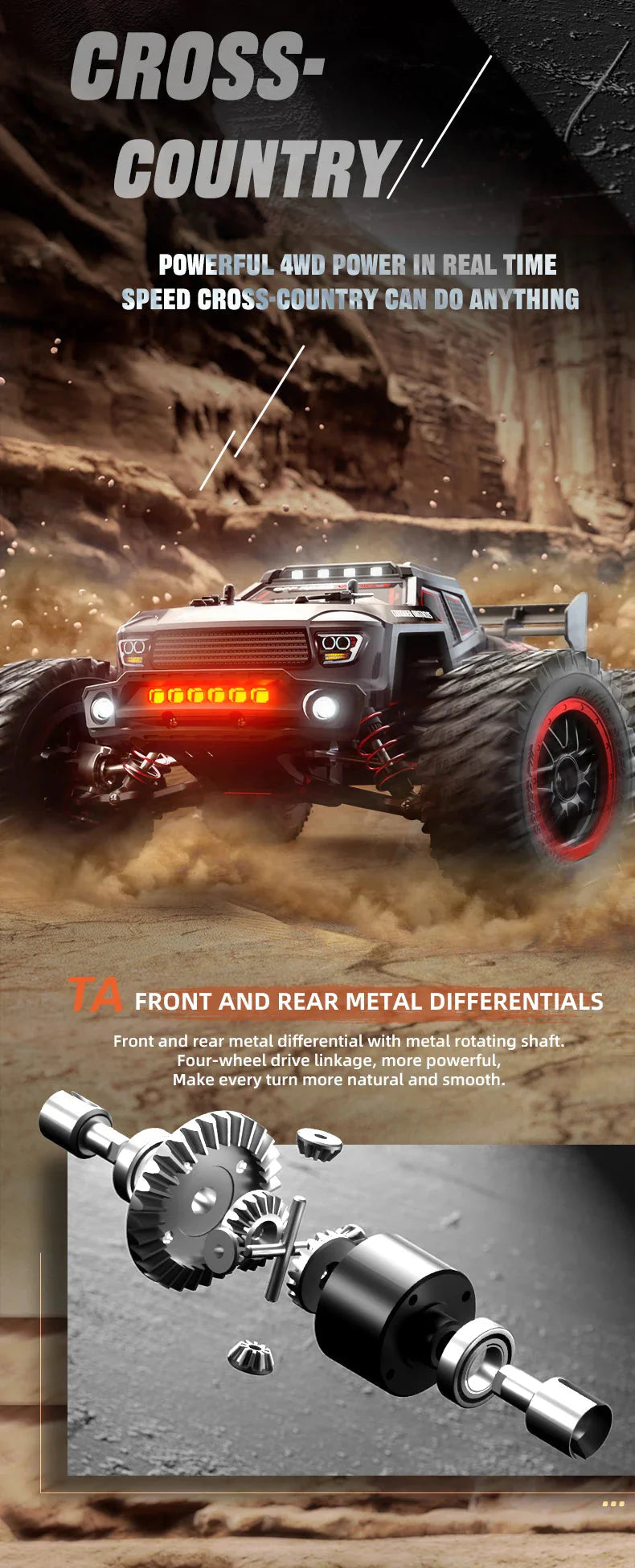 ZLL SG116 MAX 1:16 High Speed Drift Racing Car 80KM/H 4WD Off-Road Drift Remote Control Car SG316 Max Brushless Motor RC Car