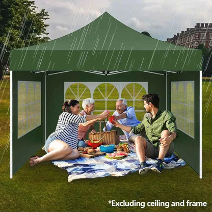 3x2m Waterproof Gazebo Awning Sunshade - Durable Oxford Sun Shade Sail for Camping & Garden