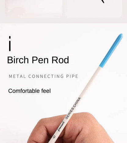 Artist Paint Brush 6 Pcs Set Thin Pen Extra Long Fine Point Liner Tip #000#00#0#1#2#3, Scale Models Nail Acrylic Oil Watercolor