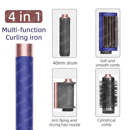 7-in-1 multifunctional curling iron  hair dryer and straightener set, styling tool that allows salon-quality styling at home
