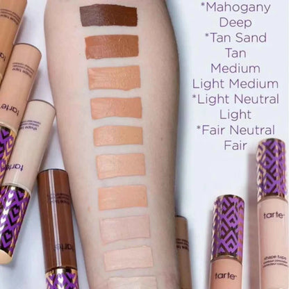 Moisturizing Liquid Foundation Covering Black Circles Blemishes Acne Marks Spots Oil-control Concealer Cream Waterproof Makeup