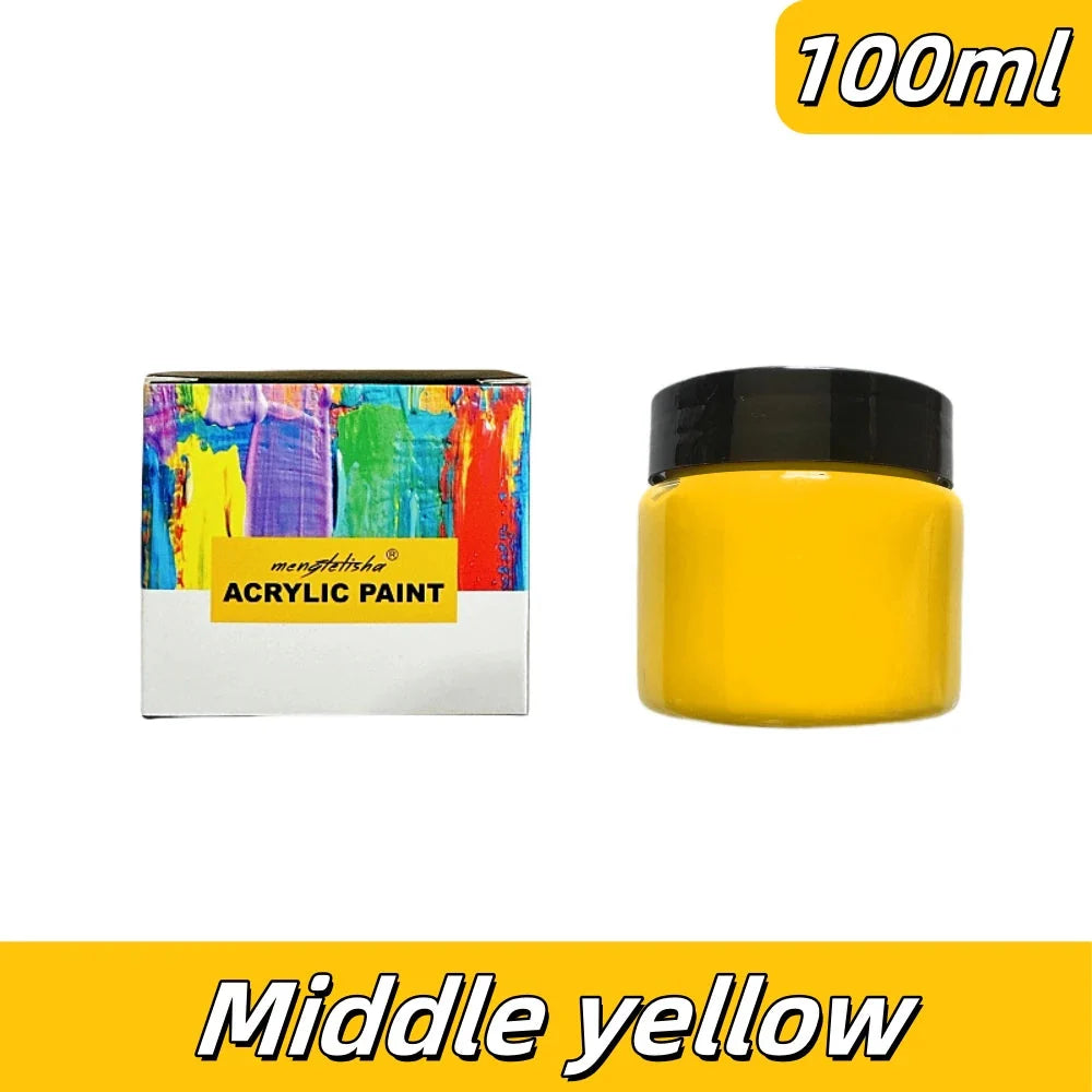 Acrylic Paint Professional Grade Painting Pigments Art Painting Waterproof Pigment Handicraft CreationIndoor Outdoor Creation