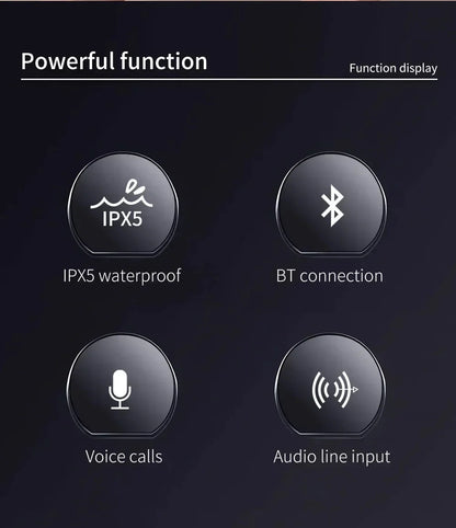Speaker TG506 Portable Mini Wireless Soundbar Bluetooth 5.0 Outdoor Indoor HIFI Loudspeaker Support TF Card FM Radio Waterproof