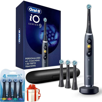 Oral-B Electric Toothbrush Oral B iO Series 9 Electric Toothbrush with 1 Replacement Brush Head 1 travel box 1 induction charger