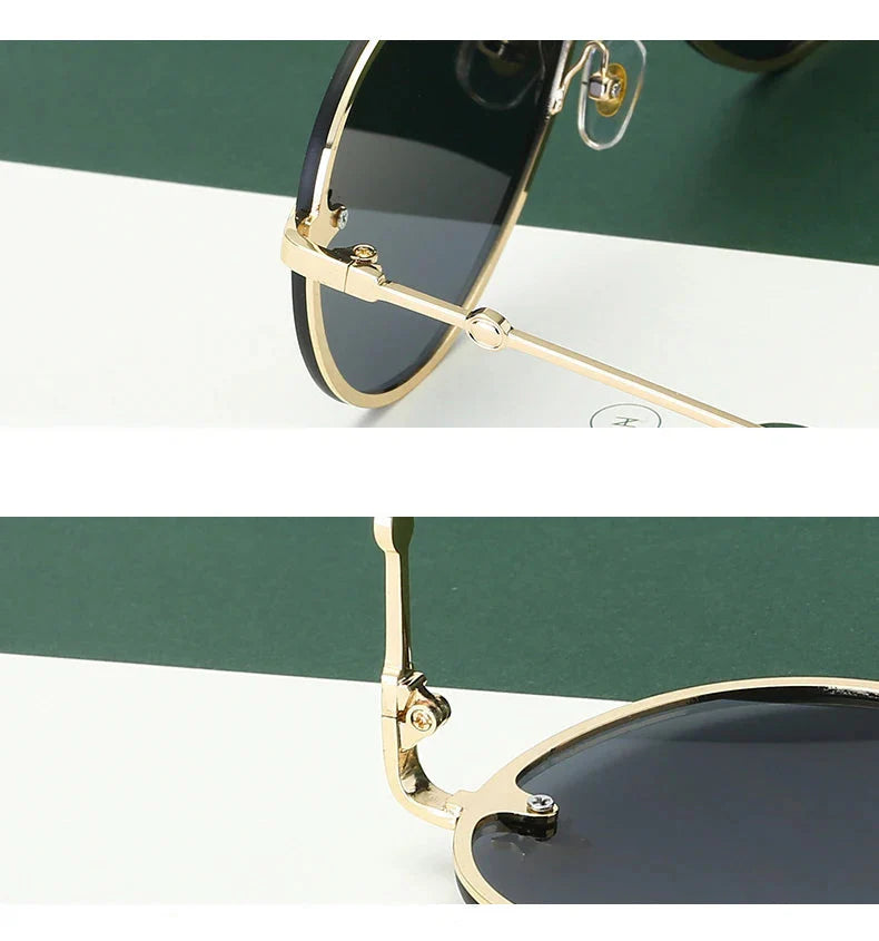 SUGLAU Luxury brand Fashion Rimless Sunglasses Casual Driving Sun Glasses Business shopping Unisex Shades Oculos De Sol UV400