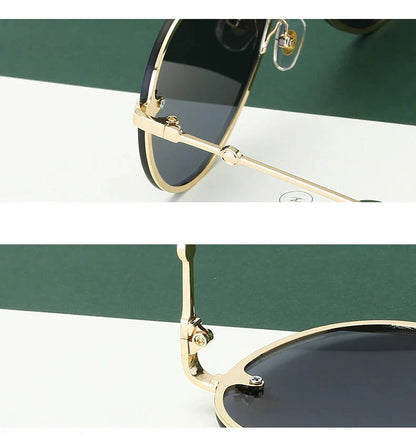 SUGLAU Luxury brand Fashion Rimless Sunglasses Casual Driving Sun Glasses Business shopping Unisex Shades Oculos De Sol UV400