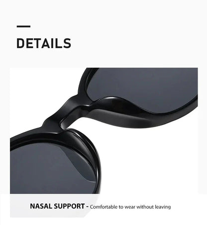 Stylish Round Frame Sunglasses Men Women Casual Vintage Outdoor Sports Eyewear Unisex Ultralight UV400 Sun Glasses Goggles