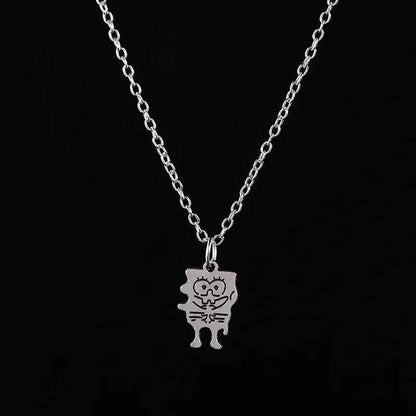 2 Pcs/ Set Fashion Best Friends Honey Love Couple Pendant Necklace Choker Gift Friendship Jewelry Wholesale
