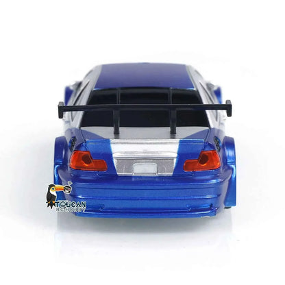 RTR RC Dift Race Car 1/43 Scale 4WD Gyro Four-wheel Drive Radio Control High Speed Model 2.4G Racing Drifting Cars Gifts Toys