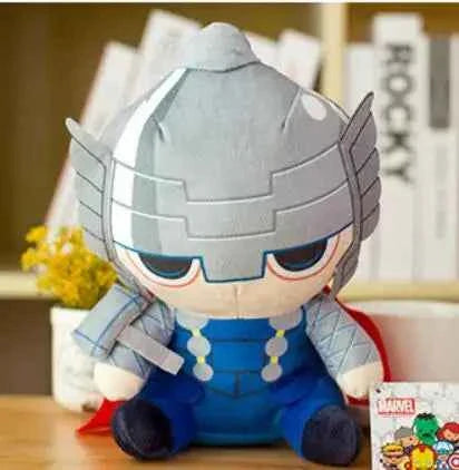 Disney Movie 28cm Marvel Avengers Hero Plush Doll Spiderman Spider-man Ironman Captain America Soft Stuffed Toys For Kids