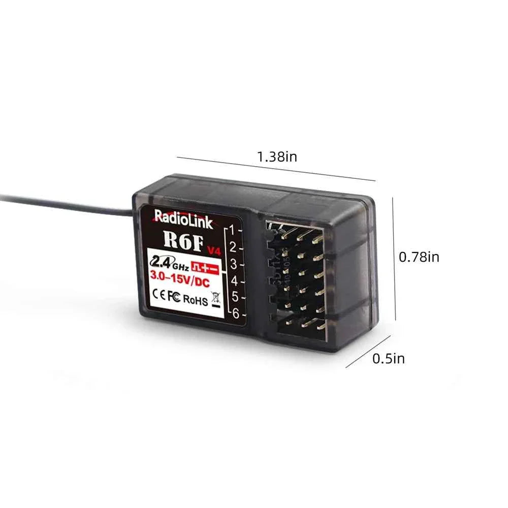 RadioLink RC Receiver R8FGH R8FG R8EF R8FM R8SM R8XM R7FG R6F R4FGM 2.4G Receiver for RC Transmitter RC8X/T8FB/T8S/RC6GS/RC4GS