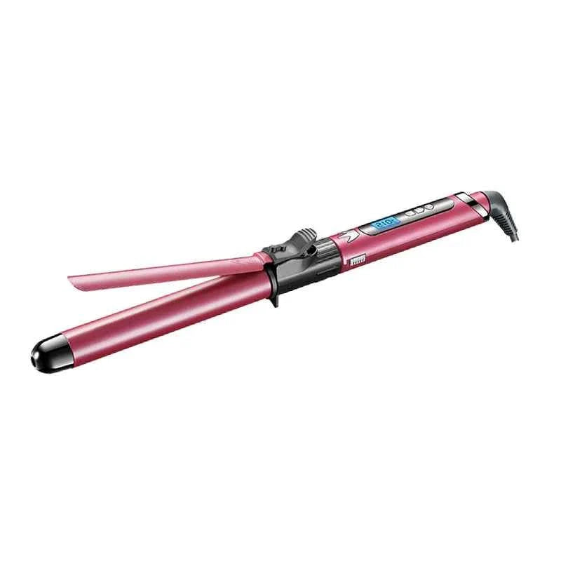 Kemei Professional Hair Curler Hair Curling Iron Wand Ceramic Tourmaline long Barrel Dual Voltage 100-240V Hair Waving Style Too