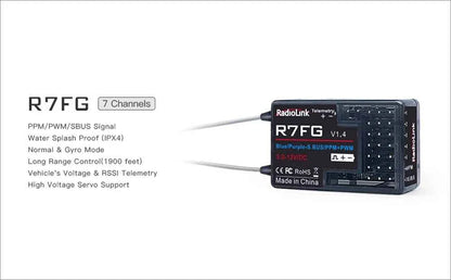 RadioLink RC Receiver R8FGH R8FG R8EF R8FM R8SM R8XM R7FG R6F R4FGM 2.4G Receiver for RC Transmitter RC8X/T8FB/T8S/RC6GS/RC4GS
