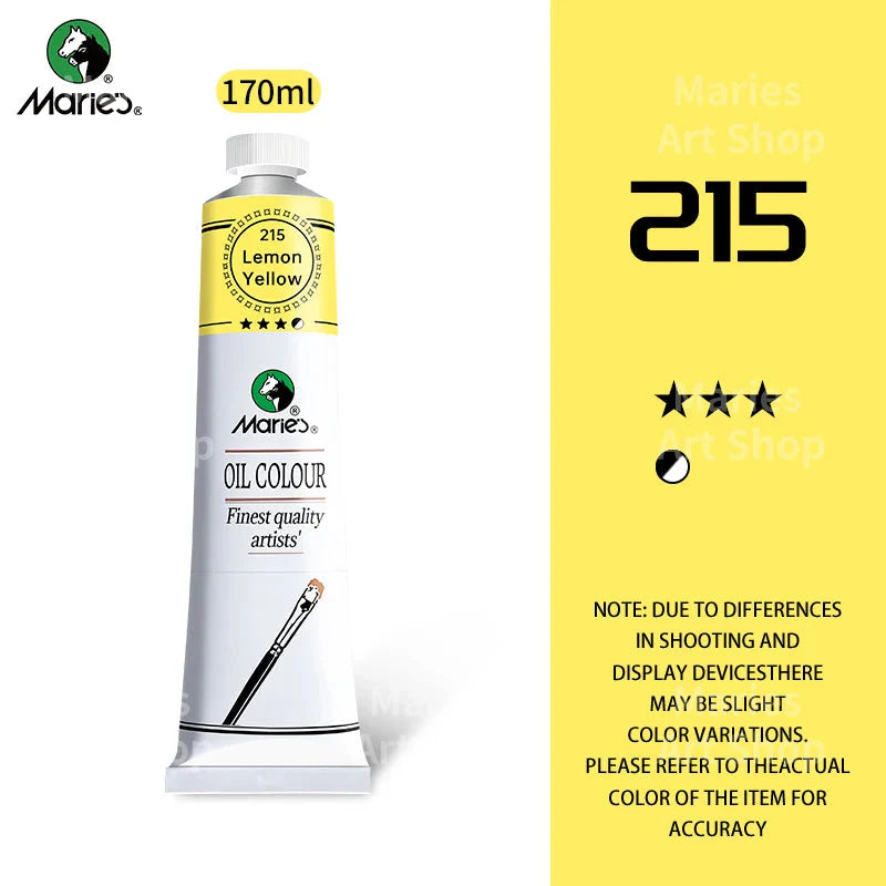 Marie's Oil Paint 170ml/5.95oz Large Tube,Art Supplies for Canvas Painting,Egg,Graffiti,Fabric,Stone,Leather,Wood,Ceramic
