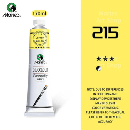 Marie's Oil Paint 170ml/5.95oz Large Tube,Art Supplies for Canvas Painting,Egg,Graffiti,Fabric,Stone,Leather,Wood,Ceramic
