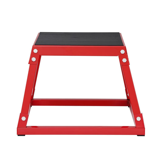 SucceBuy 12/18 Inch  Jump Box Anti-Slip Fitness Exercise Step Up Box For Home Gym Training Conditioning Strength Training