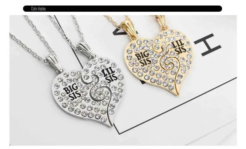 New Best Friends Necklace For Women Girls Broken Heart Puzzle Musical Note Pendant Necklaces BFF Friendship Forever Jewelry Gift
