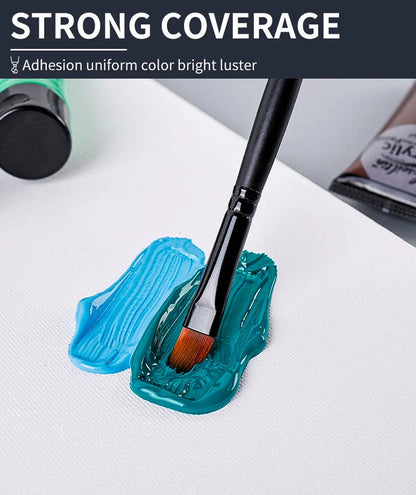 30ml Acrylic Paint for Wall Painting Waterproof And Sun Resistant Art Student Painting Materials Textile DIY Graffiti