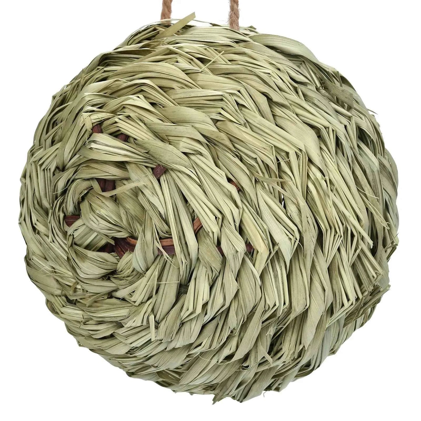 Creative Outdoor Hanging Bed Bird House Unique Handmade Weaving Bird House Gardening Decoration Bird Nest Bird Cage Shelter