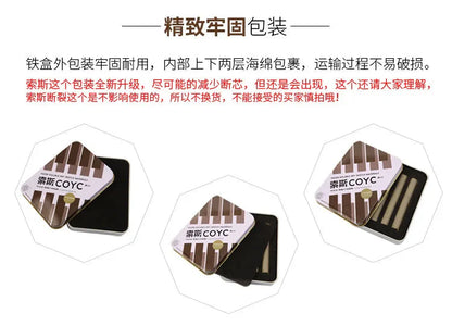 4 Pcs/box Sketch Charcoal Water-soluble Sketching Dry Materials Charcoal Brushes Charcoal Strips Art Painting Supplies