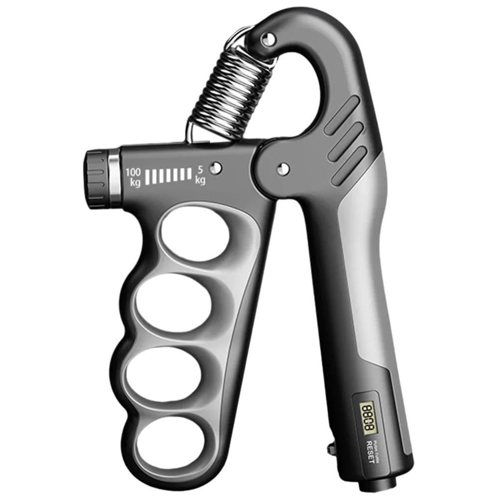 5-100 KG Grip Strength Trainer Non-Slip Gripper Stress Relief Adjustable Resistance for Musicians Athletes Hand Injury Recovery