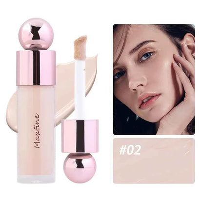 Smooth Liquid Foundation Cream Moisturizing Waterproof Concealer Modify Skin Tone Cover Acne Spots Full Coverage Face Make Up