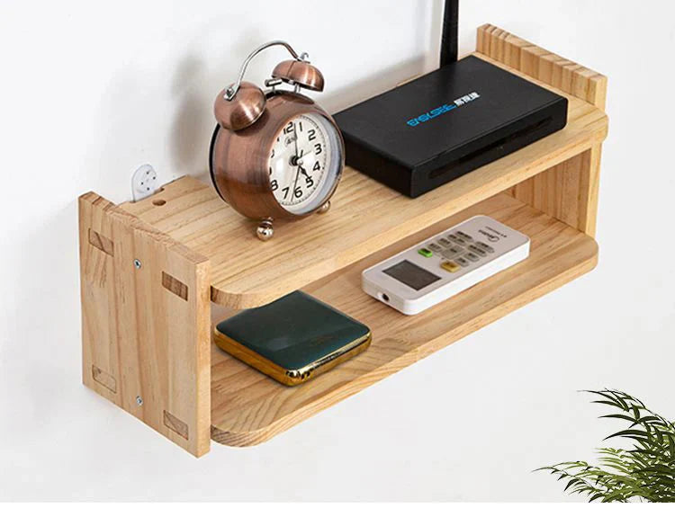 Floating Shelves for Wall Decor,Soild Wood Wall Mounted Shelf for Bathroom,Bedroom,Living Room Kitchen Storage&Decoration