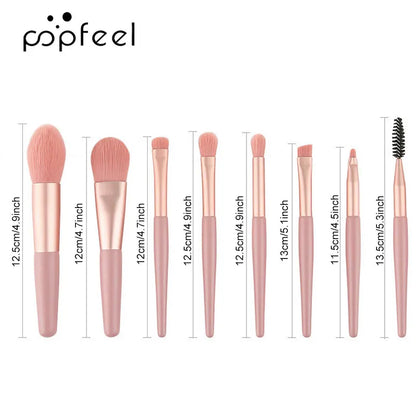 POPFEEL 40-Color Earth Tone & Pink Eyeshadow Palette – Versatile Shimmer, Matte, and Highlight Shades for Effortless Blending。