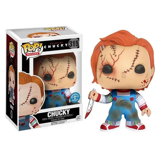 Funko POP MOVIES Scream - Ghostface 51# CHUCKY Brideof 315# Good Guys Toy Vinyl Figures Anime Model Doll Pvc Collection Toys