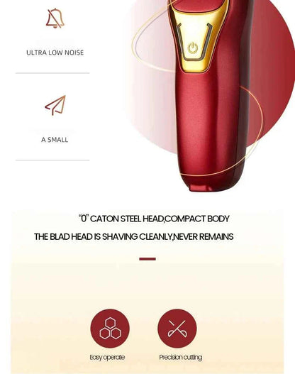 Hair Trimmer Mini Portable Electric Hair Clipper Rechargeable Small Hair Clipper Bald Head Hair Trimmer Barber Haircut Shaver