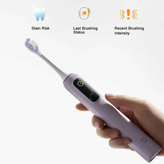 MIJIA Oscillation Electric Toothbrush Pro,Smart 4 Modes,IPX8 Waterproof Sonic Vibration Toothbrushes,180-day Battery Life