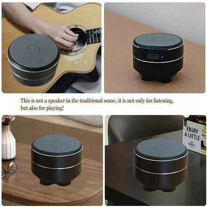 Bone Conduction Speaker Vibration Stereo Audio Digital TWS Wireless Smallest Speakers Dropshipping Mini Portable Metal Speaker