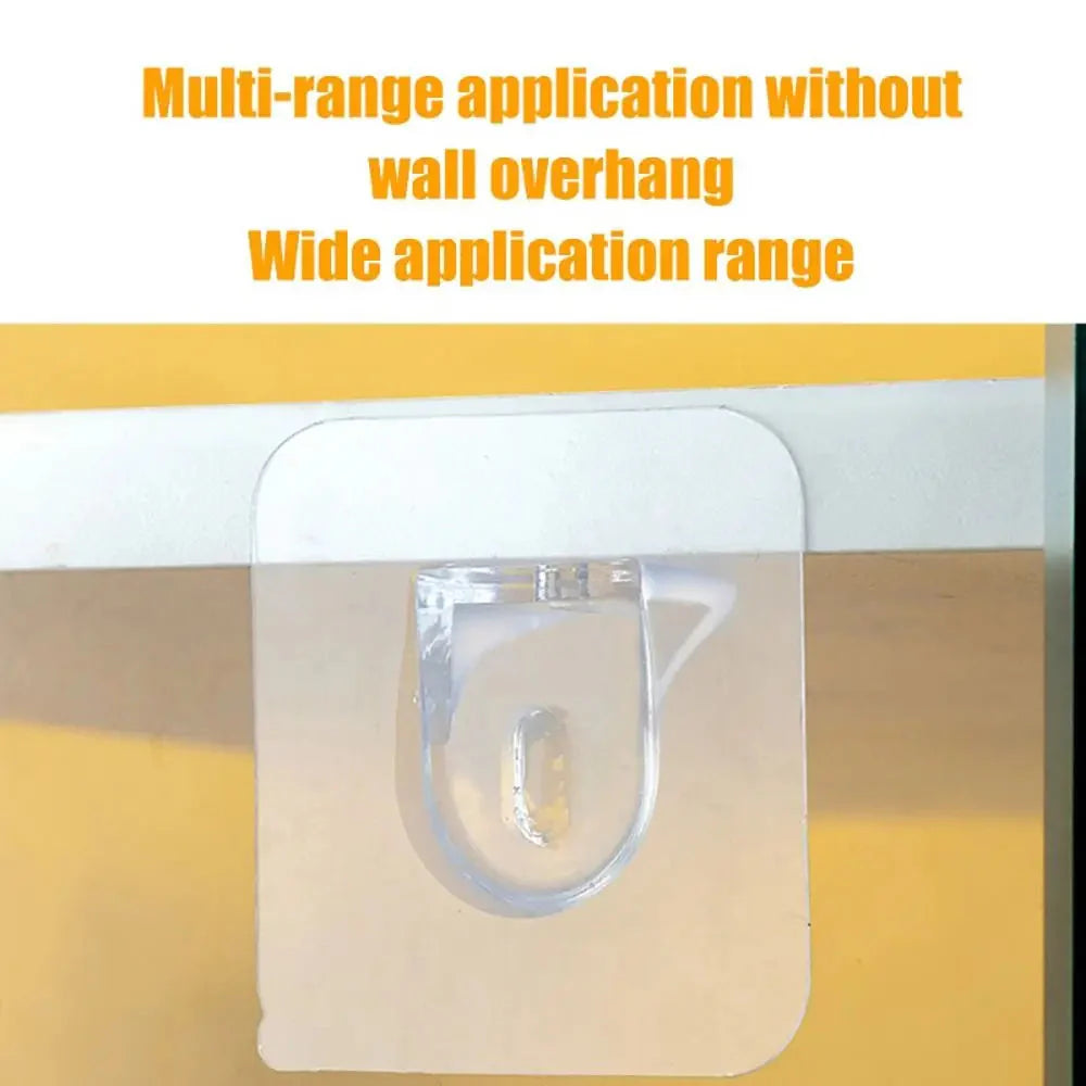Shelf Support Hooks Punch-Free Closet Cabinet Partition Plate Holder Without Trace Bracket Home Tools For Home Kitchen Bathroom
