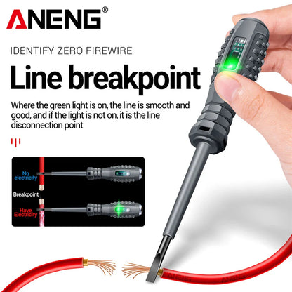 ANENG B05 Word/cross Screwdrivers Neon Bulb Indicator Meter Electric Pen Insulated Electrician Highlight Pocket Tester Pen Tools
