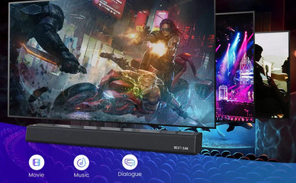 60W Bluetooth Speakers High Value Sound Bar Home Theatre Projector Echo Wall Living Room TV Sound Subwoofer Multiple Sound Modes
