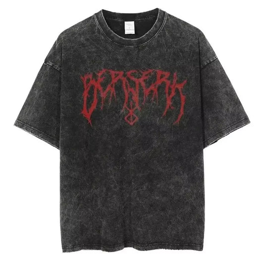 Men Washed T-shirts Motorcycle Tee Trendy Brand Summer Crew Neck Alpha DustriesT-Shirt Large Size Short Sleeve T-Shirt Unisex