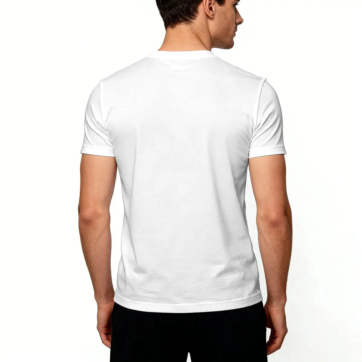 Men's Summer Short-Sleeve T-Shirts Stylish Letter Print Design Minimalist & Bold Style, Perfect for Streetwear, Outdoor Activiti