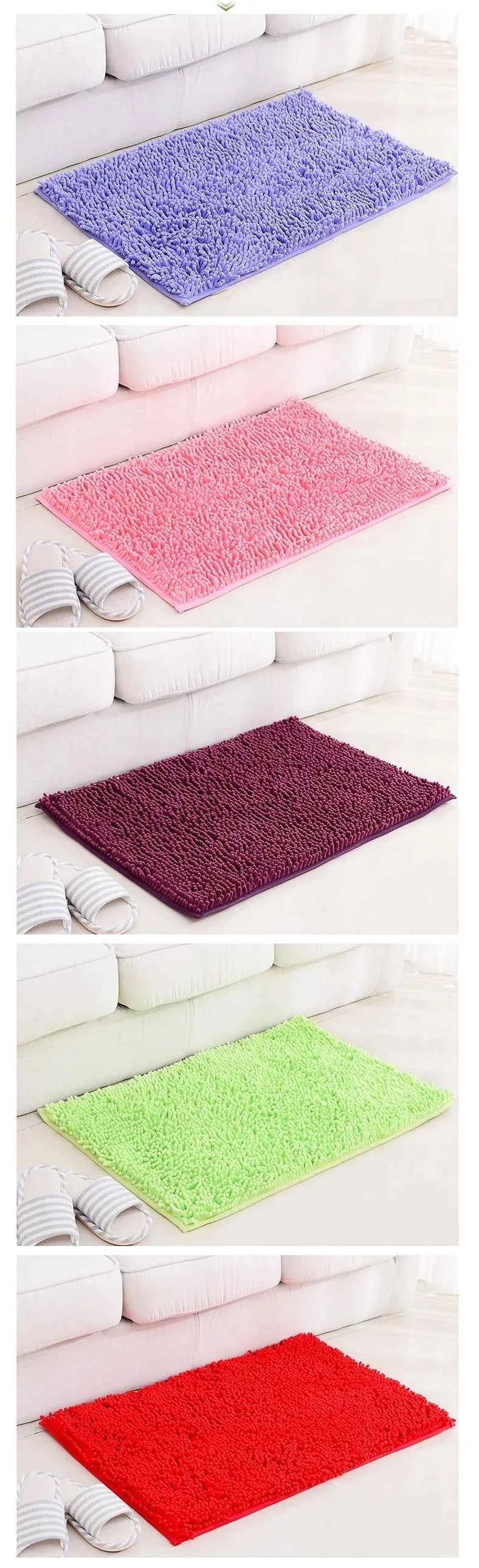 Bath Mat Cheap  Thicken Memory Carpet Rugs Toilet Bathtub Room Living Room Door Bathroom Absorbent Foot Floor Mats