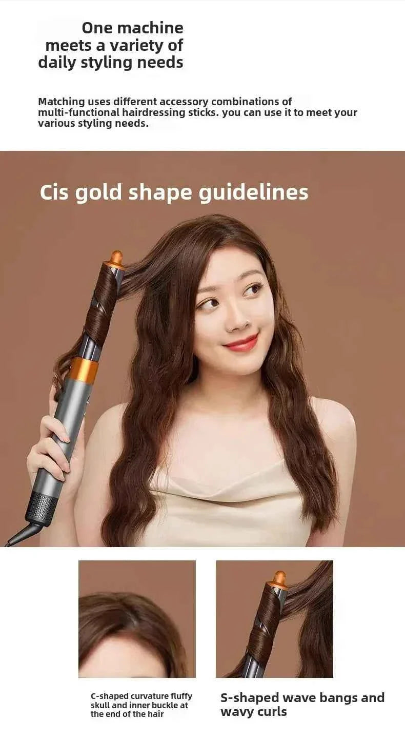 HS05 The Same Multi-functional Seven-in-one Hair Curling Iron Does Not Hurt The Hair, Hair Dryer Hair Styling  hair curling iron