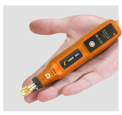 Mini Wireless Drill Rechargeable Polishing Machine DIY Mini Rotary Tool USB Engraving Tool Dremel Tool Mini Engravin Machine