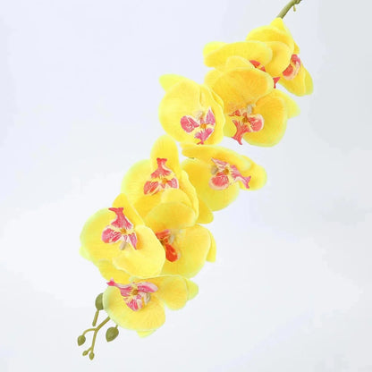 1Pcs Butterfly Orchid Artificial Flowers Orchid Phalaenopsis Fake Flowers Party Home Decor Garden Wedding Decoration Accessories