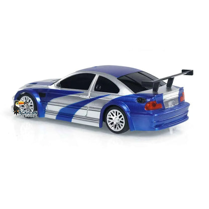 RTR RC Dift Race Car 1/43 Scale 4WD Gyro Four-wheel Drive Radio Control High Speed Model 2.4G Racing Drifting Cars Gifts Toys