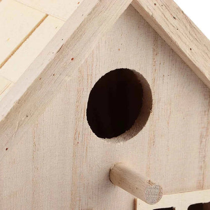 Outdoor Wooden Bird House Nests Hanging Birds Parrots Resting Breeding Box Decoration Pet Products For Bird Nests Breeding