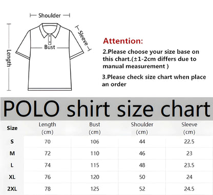 The 2025 summer new men's POLO shirt is a casual fashionable comfortable soft and breathable 3D pattern printed one