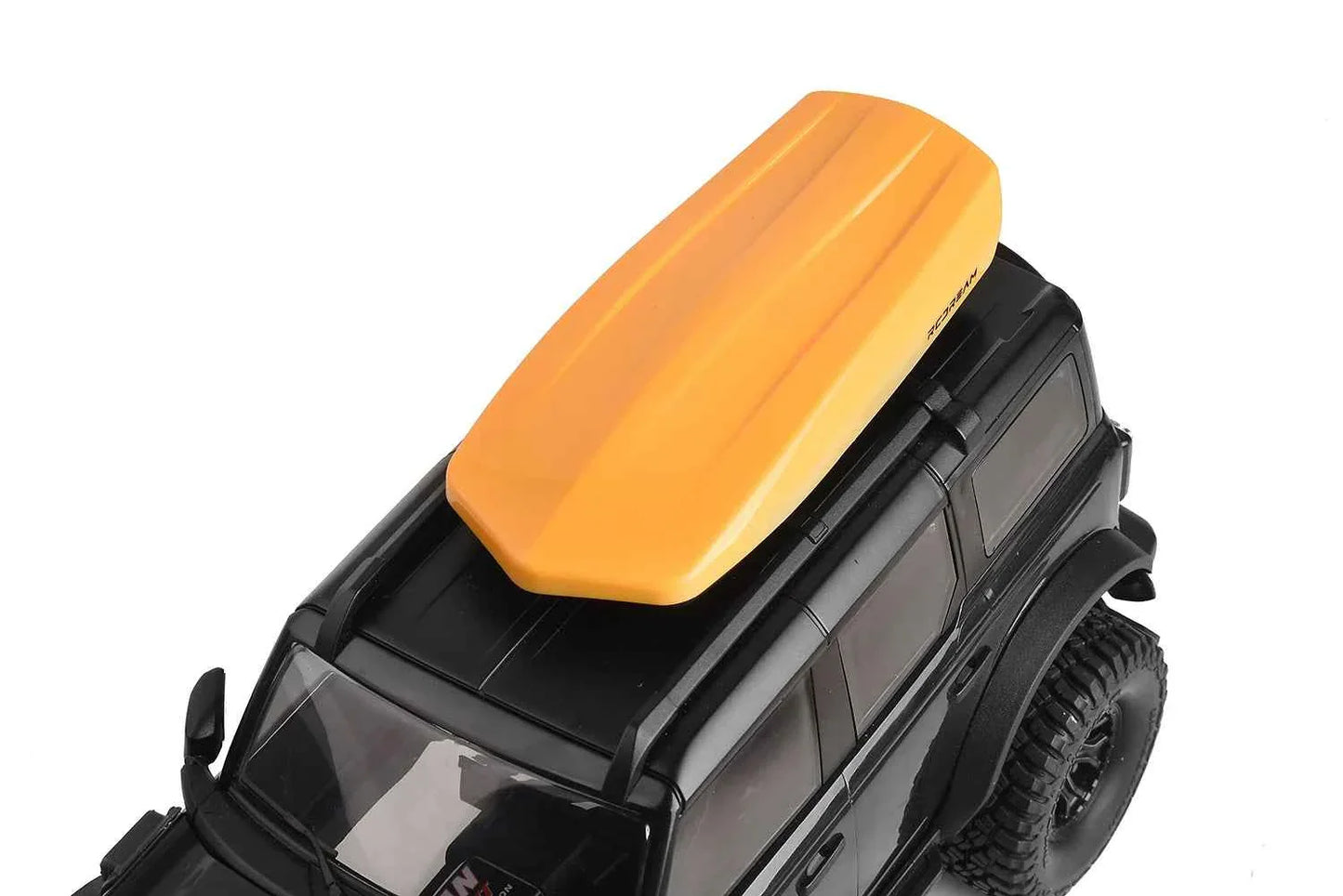 RCDream 1/18 Scale Roof Rack Roof Box for 1/18 1/24 1/12 RC Crawler Truck TRX4M Bronco AX24 #18R004