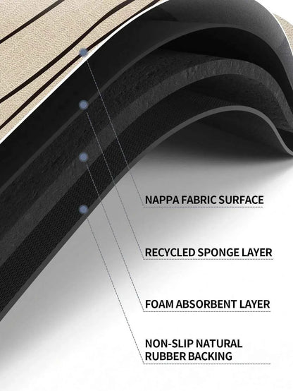 Bathroom Carpet Mat Bathroom Modern Diatomaceous Earth Bath Mat Soft and Comfortable Suitable for The Bathroom Floor  Mat