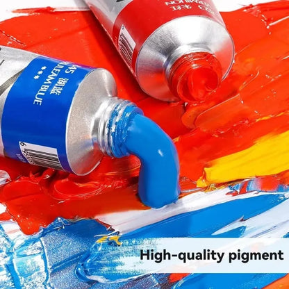 Paul Rubens Oil Paint 20 Colors 50ml Professional Oil Based Paint High Saturation Creamy Texture for Artists Beginners